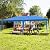 DOINUO 10x20 Blue Party Tent Outdoor Canopy Tent Wedding Event Tent Waterproof Heavy Duty Patio Gazebo Tents for Parties with 6 Removable Sidewalls Perfect for Holiday Birthday Graduation BBQ