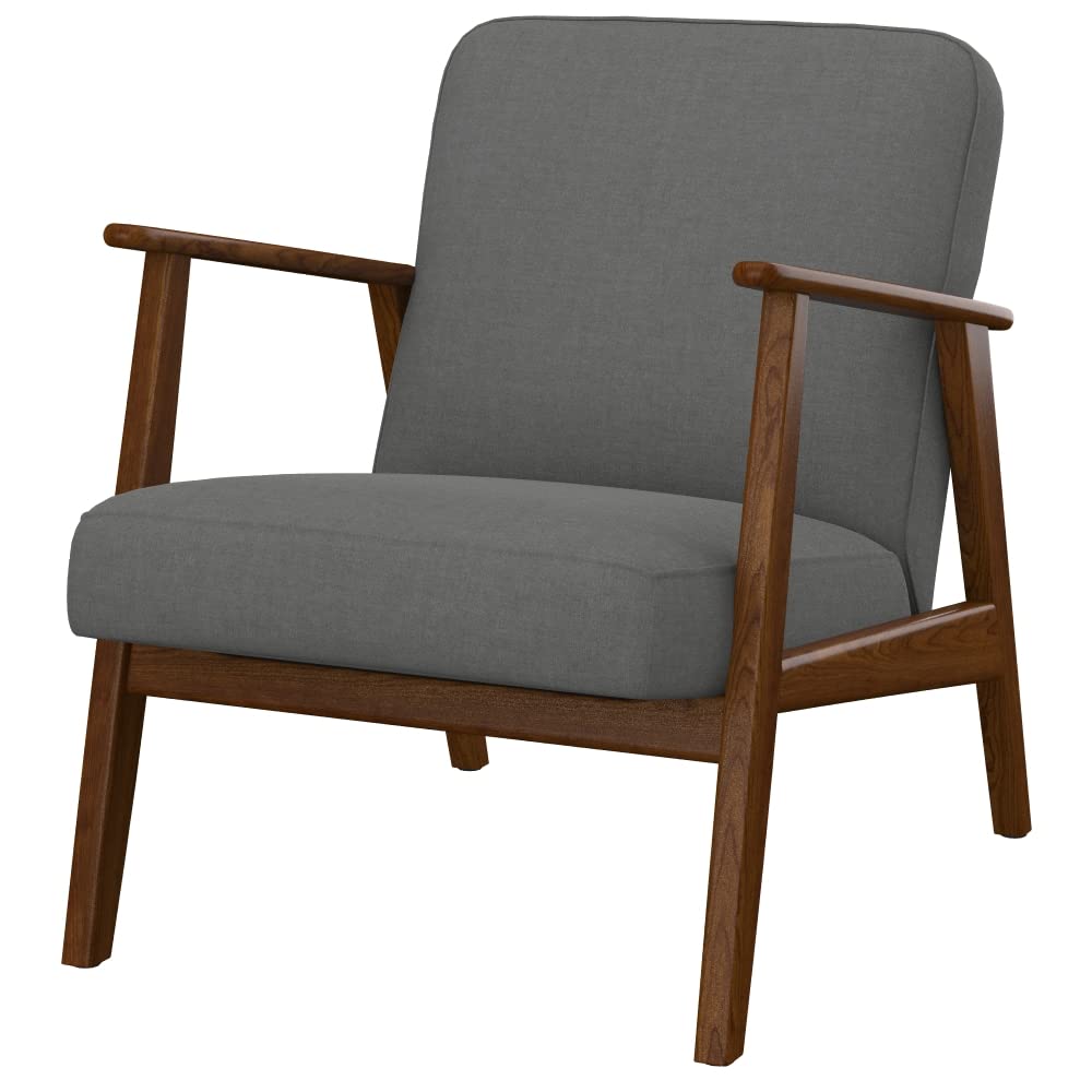 Soferia Replacement Compatible Cover for Ekenaset Armchair, fabric Elegance Metal Grey