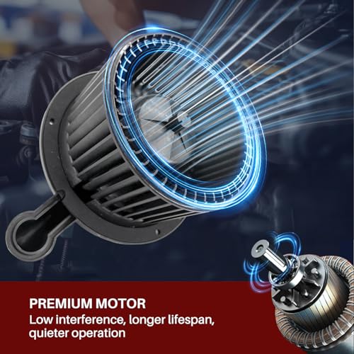 Image of 700178 AC Heater Blower Motor Fan Assembly Fit for Ford Explorer 2006-2010 Explorer Sport trac 2007-2010, for Mercury Mountaineer 2006-2010 8L2Z19805A