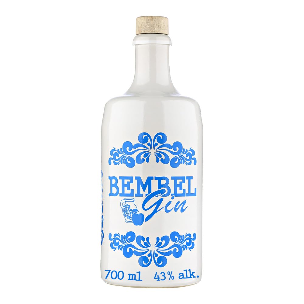Bembel Gin 700ml Apfel Gin aus Hessen mit fruchtigem Apfel und Zitrone in traditionellem Steinkrug I Deutscher Apple Gin mit 43% vol. I Frankfurt Gin