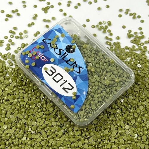 Carsilers Diamond Painting Beads 3012,Diamonds Painting Accessories Replacement for Missing Drills,Diamond Beads Replacement Drills Gems Stones,Round,About 3500pcs