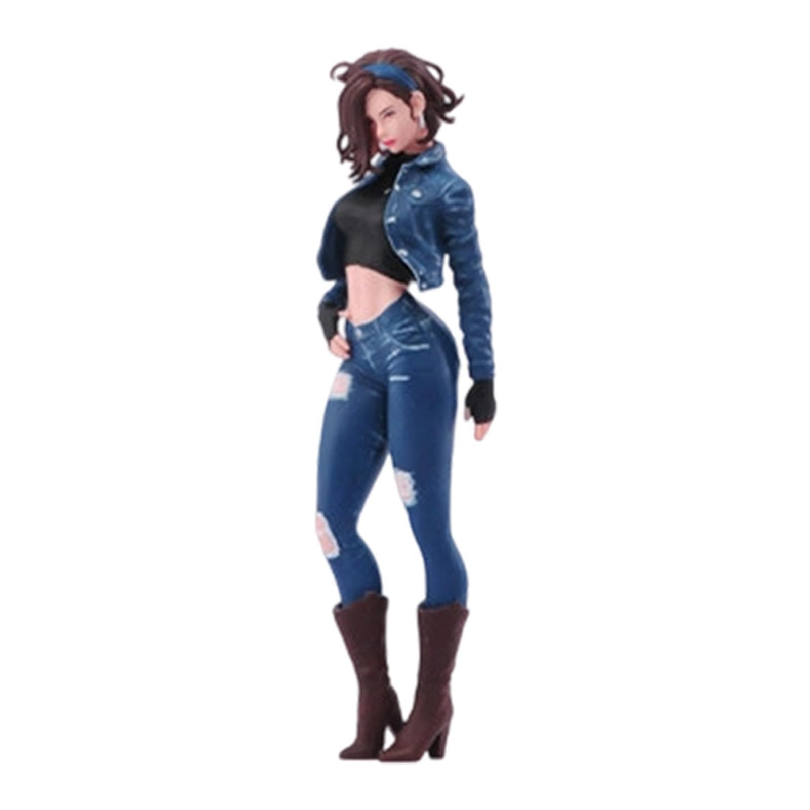 Amazon.co.jp: Tachiuwa ミニチュアガールフィギュアモデル、塗装済み