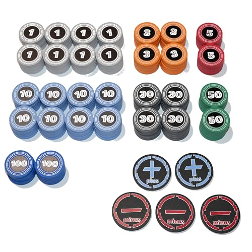 �{�h�R�C�� �ؐ��R�C���`�b�v 155���Z�b�g �i���a 30mm�^40mm�j�b�{�[�h�Q�[���ETRPG�E�|�[�J�[�p�E�ėp�R���|�[�l���g
