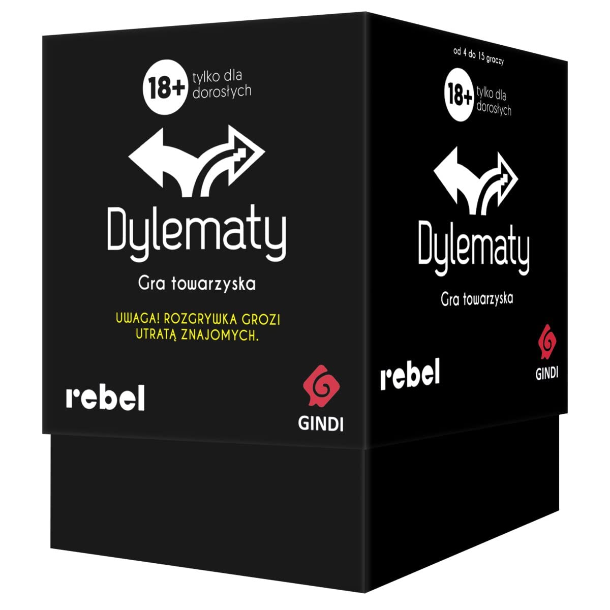 The Screwed Dylematy (druga edycja) Gra Planszowa Towarzyska Imprezowa Rodzinna Board Game Po Polsku, Red