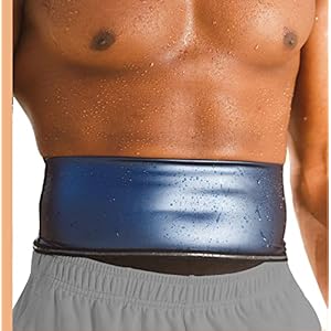 Waist Trimmer for Men Premium Waist Trainer Sauna Belt Sweat Band Working Out