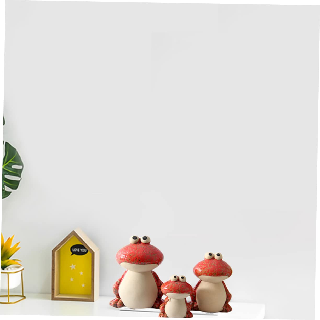 1satz Miniatur Frosch Figuren Teiliges Und Wohnaccessoires Lustige Familie Von Fröschen Für Geburtstage Und Frühlingsdeko