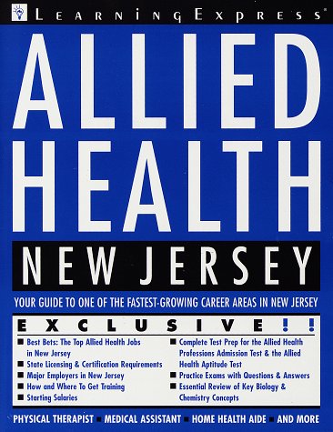 Buy Allied Health New Jersey — BookShops.in