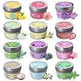 Kerzen mit 20 Stunden Brenndauer - Jede Kerze für Geschenke gewichtet 3,2 Unzen, 20 Stunden Brenndauer, insgesamt 240 Stunden Brenndauer.