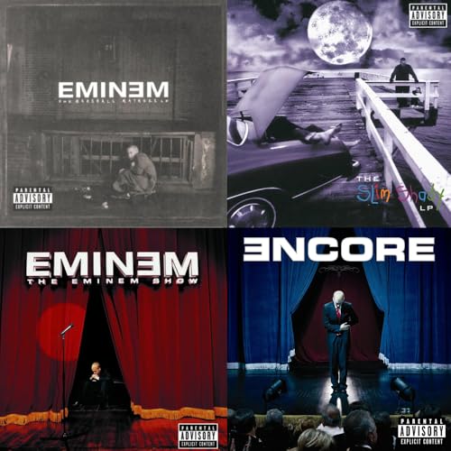 Album Art for Eminem Ultimate Albums Collection Box Set (Marshall Mathers LP/Slim Shady LP/Eminem Show/Encore) [CD] by Eminem