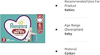 Vista 8 de Pañales talla 360 unidades pañales desechables para bebé con cintura elástica paquete Super el tamaño del paquete puede variar