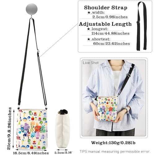 CMNIM Cartoon Lover Gifts Movie Fans Characters Crossbody Bag Gifts Feelings Merch Merch Emotional Shoulder Bag4