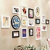 DISEÑO ATRACTIVO. Los marcos de fotos de vidrio brillante acentuados con un corte biselado y una decoración plateada, atraerán la atención de la foto y la harán efectiva.