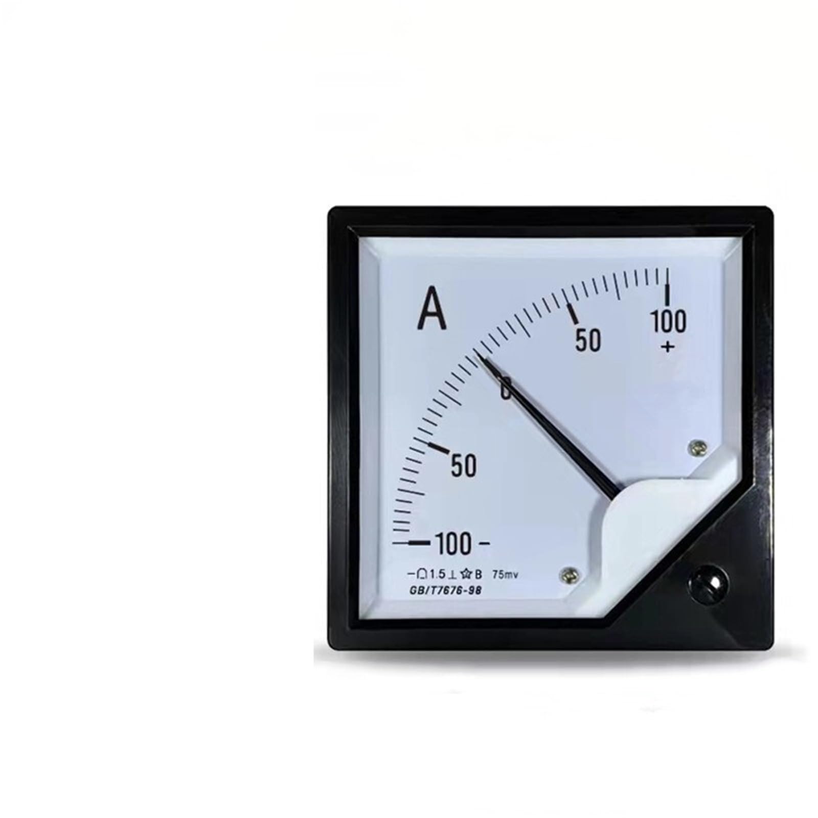 Voltmètre ampèremètre analogique DC jauge 6C2 à aiguille bidirectionnelle