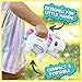 Handheld Unicorn Bubble Blower with Music – Squeeze-Activated Bubble Maker for Kids, 4oz Non-Toxic Solution Included, Fun for Outdoor Play, Pool Parties, Birthdays, Summer Activities, Ages 3+