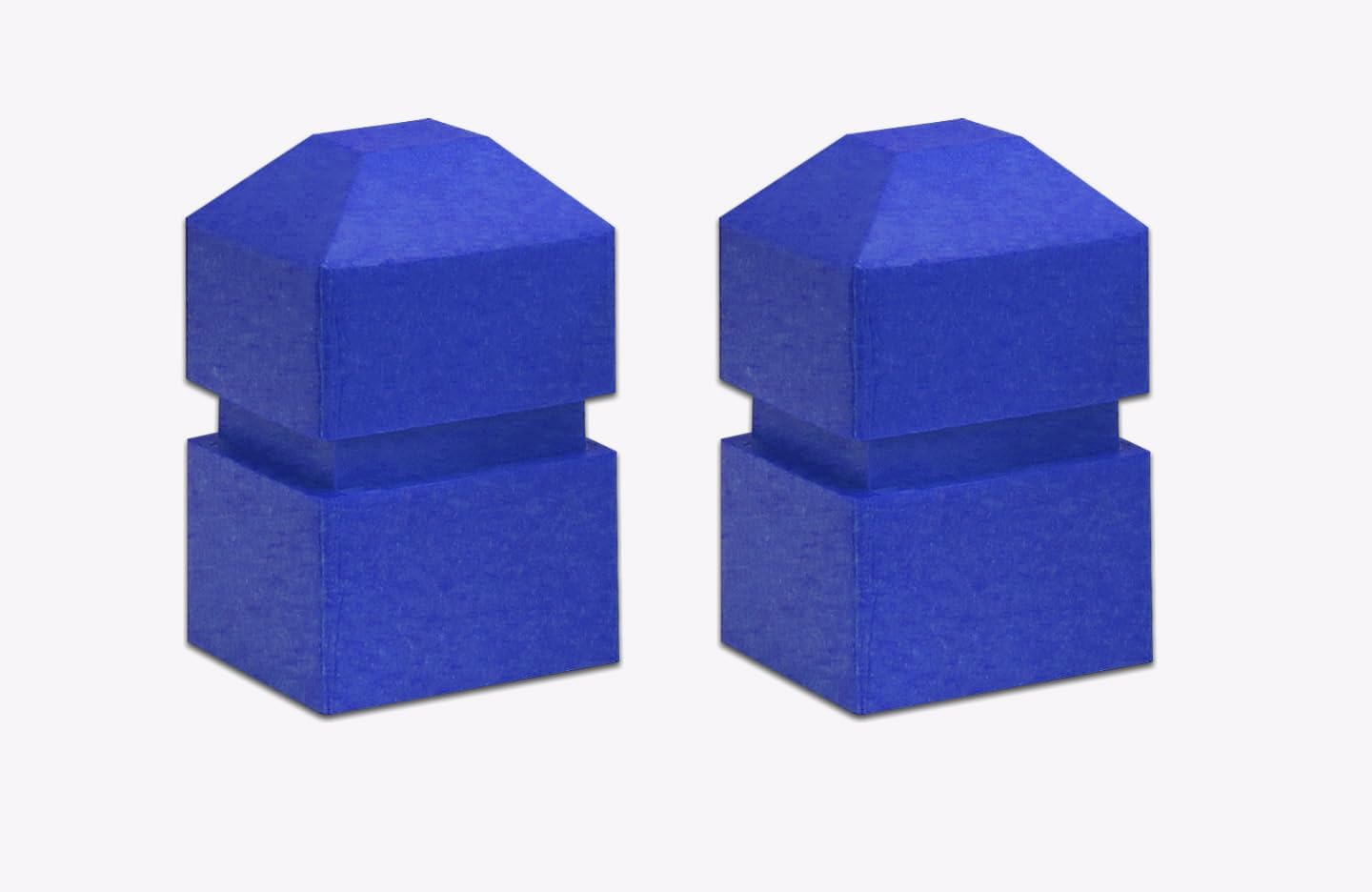 GTM1400 Recycled Plastic Beveled Tee Markers, (Set of 2 or Set of 18)