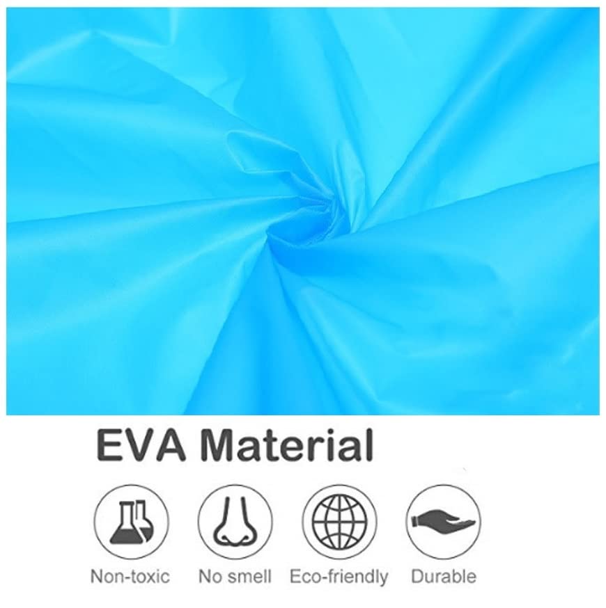 Image of Rain Poncho Raincoats for Adult Reusable - 2-5 Pack EVA Waterproof Rain Coat with Hood, Rain Gear for Men Women