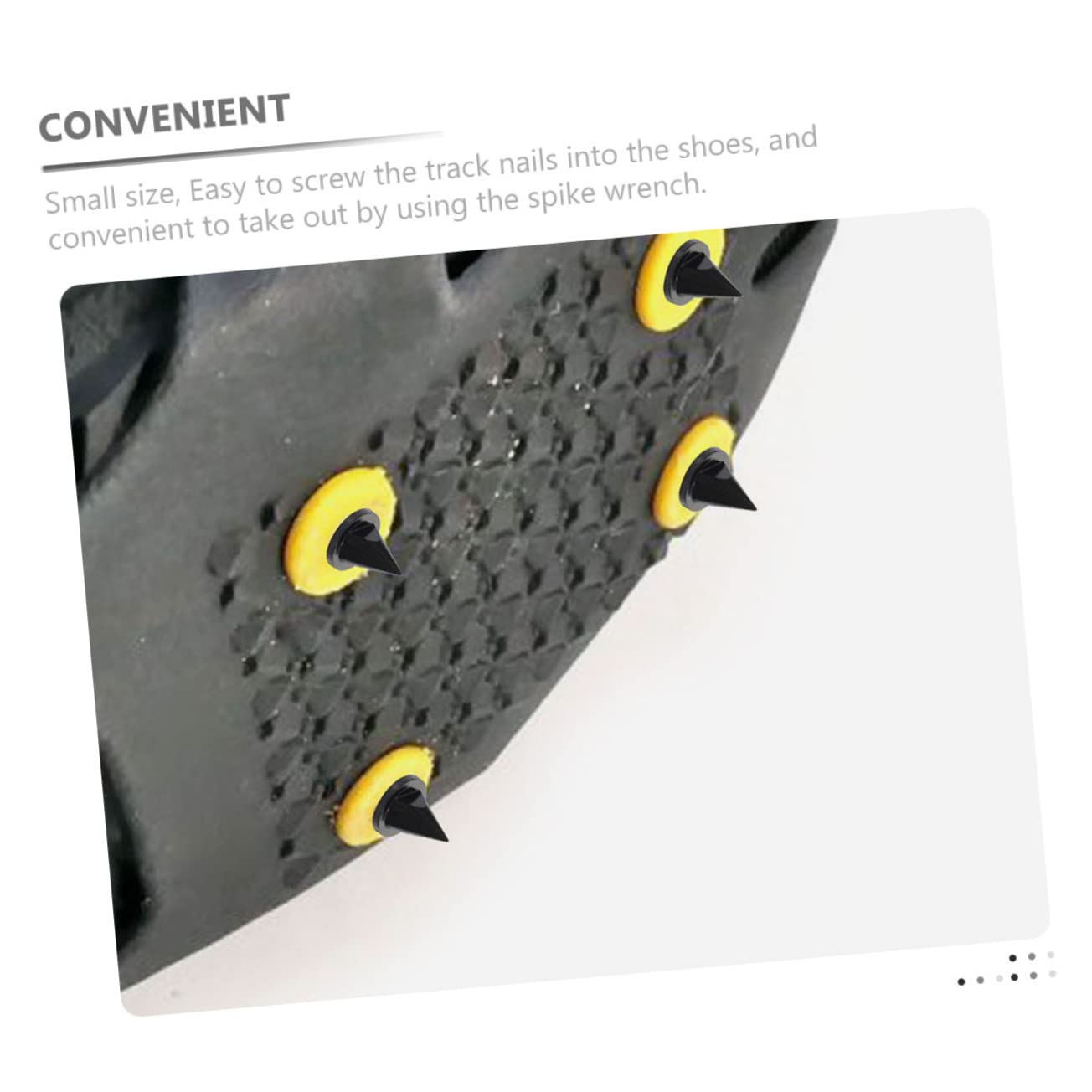 YARNOW 250 Piezas Clavos Deportivos Pirámide Cross Country Picos Pista Picos Hombres Accesorios Al Aire Picos De Golf Picos De Pista Picos De Repuesto para Zapatos Zapatillas De