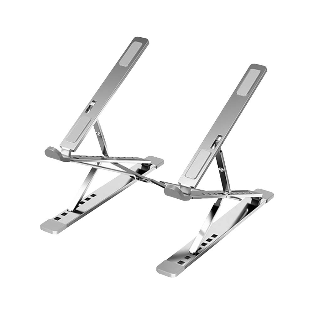 Lurrose Alluminio Supporto Argento in Laptop per Regolabile Lega