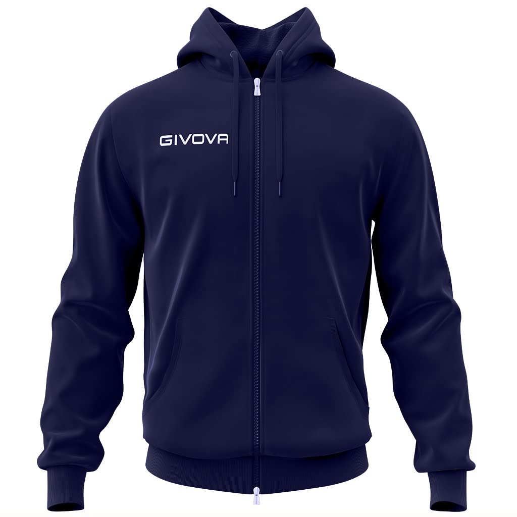 Givova Unisex t-shirt Sweatshirt, Bleu,