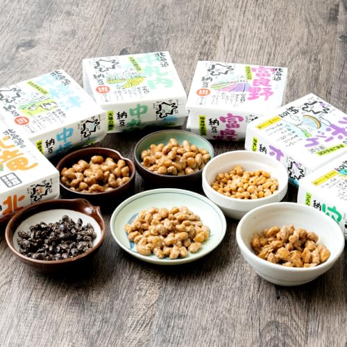 北海道ご当地大豆納豆 アソート(6種×2ユニット 12ユニット入)