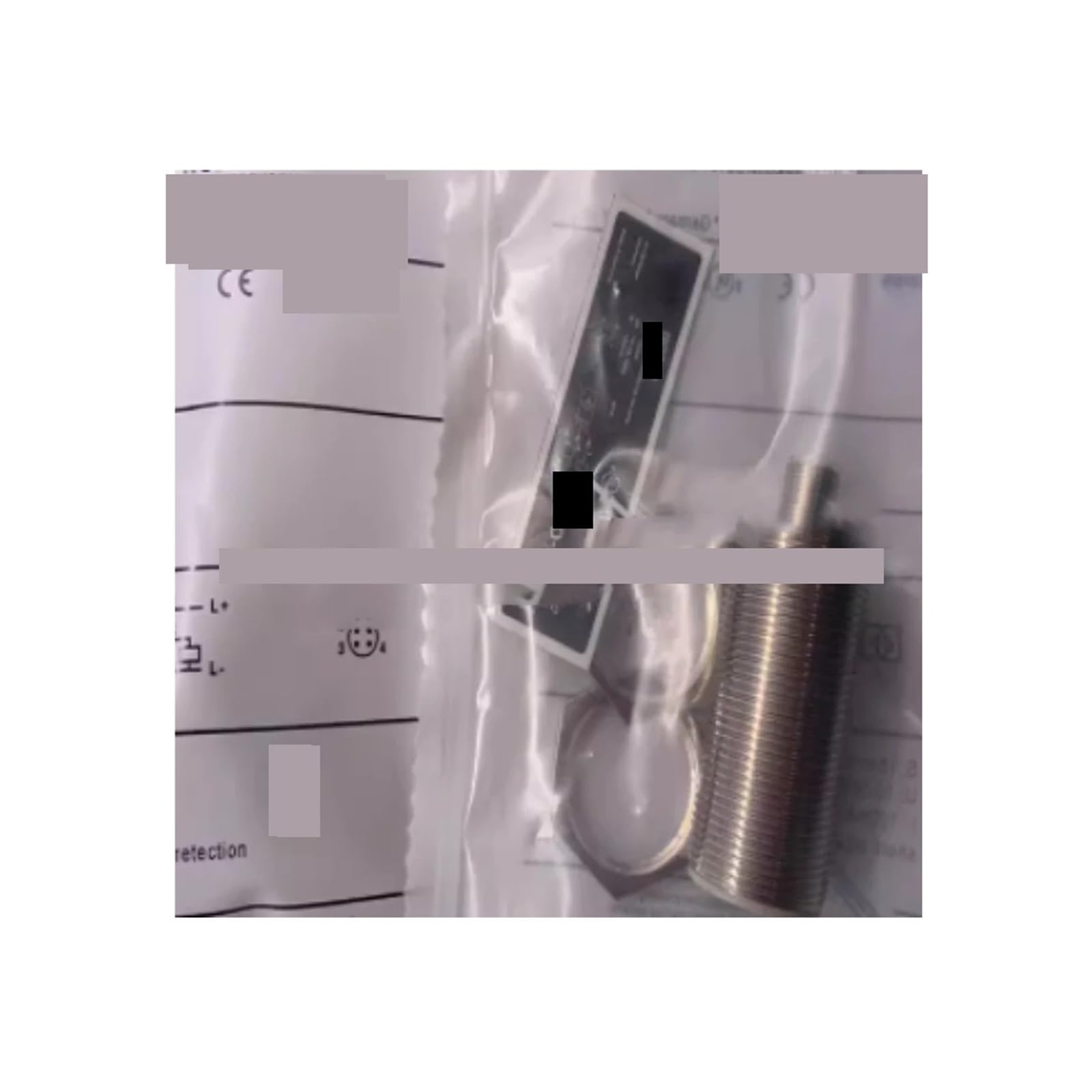 Capteur de proximité IIC210 détecteur inductif cylindr - 2