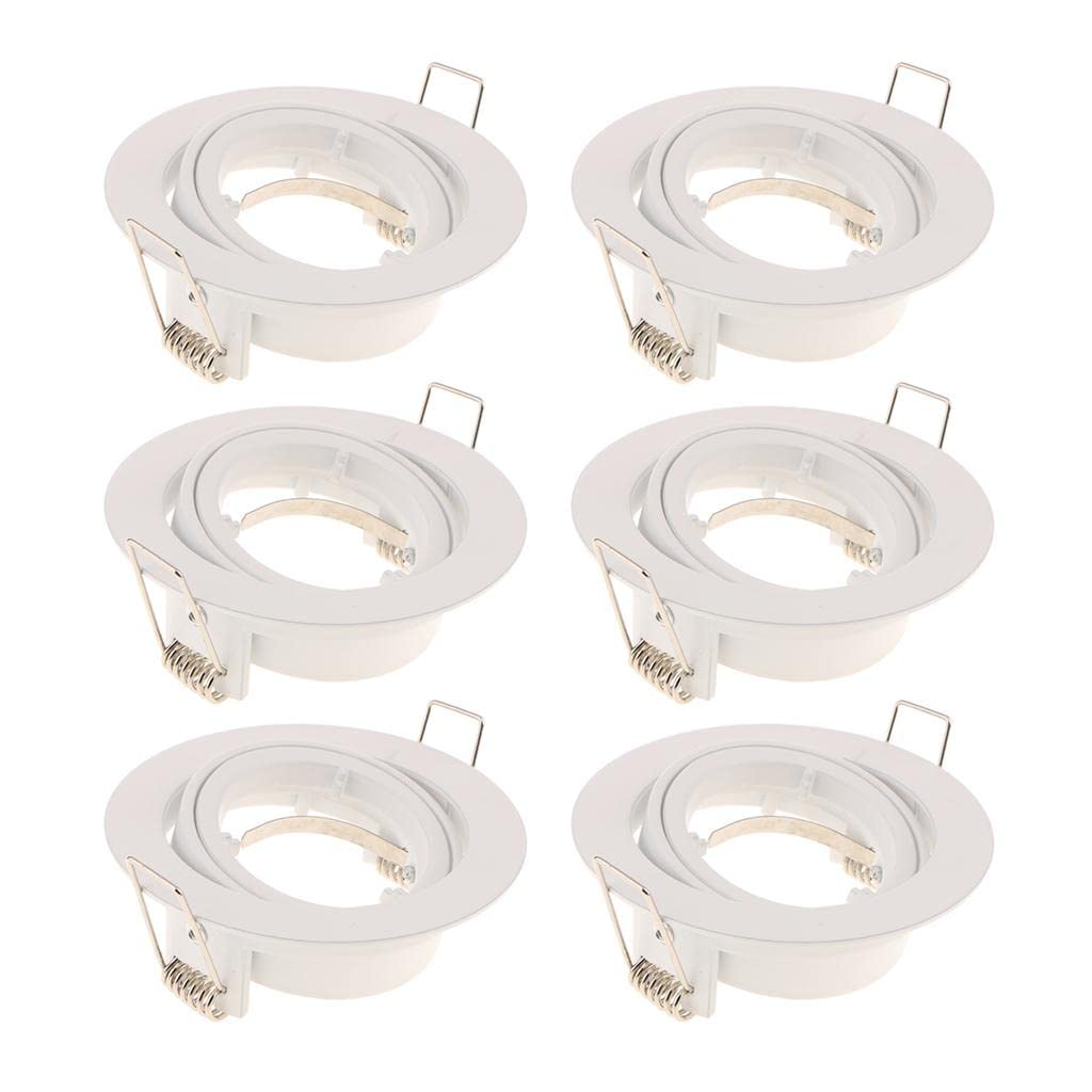 Enakshi® 6Pcs MR16/GU10 Light Bracket Holder for Spotlight Daylight Ceiling Downlight|Home & Garden | Lamps, Lighting & Ceiling Fans | Chandeliers & Ceiling Fixtures