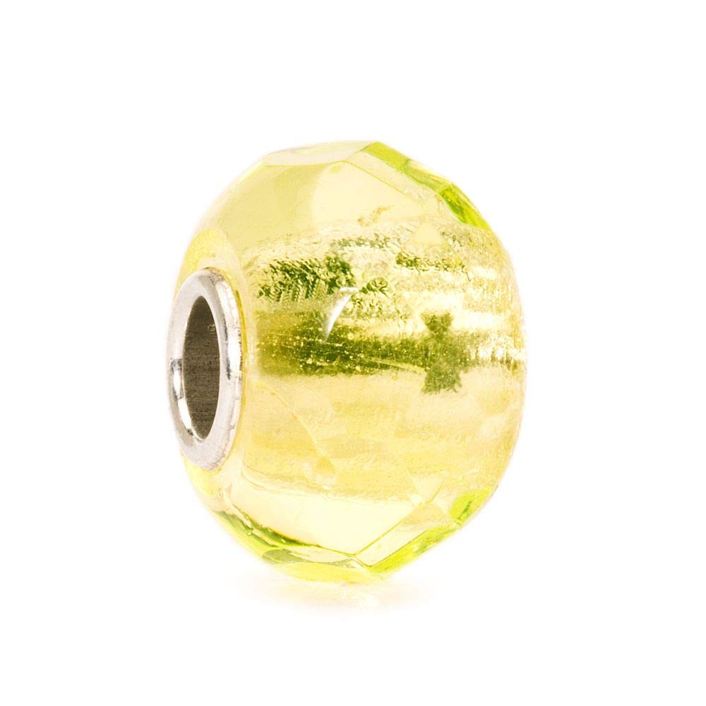 Trollbeads Perle en verre Limonen Prisma, taille unique, Verre, Pas de gemme