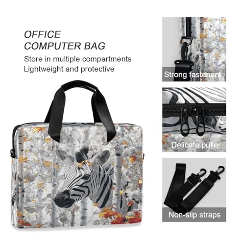 Maletín portátil para laptop con correa ajustable 15.6 pulgadas miniatura 6