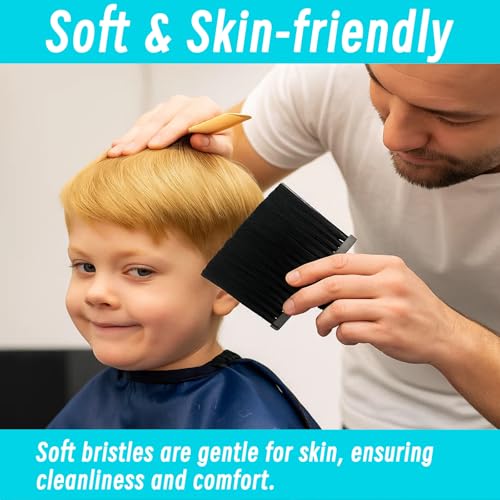 7-teiliges Friseurbürsten & Haarfärbepinsel Set – Friseurbürste, Nackenpinsel, Haarpinsel, Färbepinsel, Farbbehälter – Barber Zubehör für Friseursalon & DIY Haarstyling