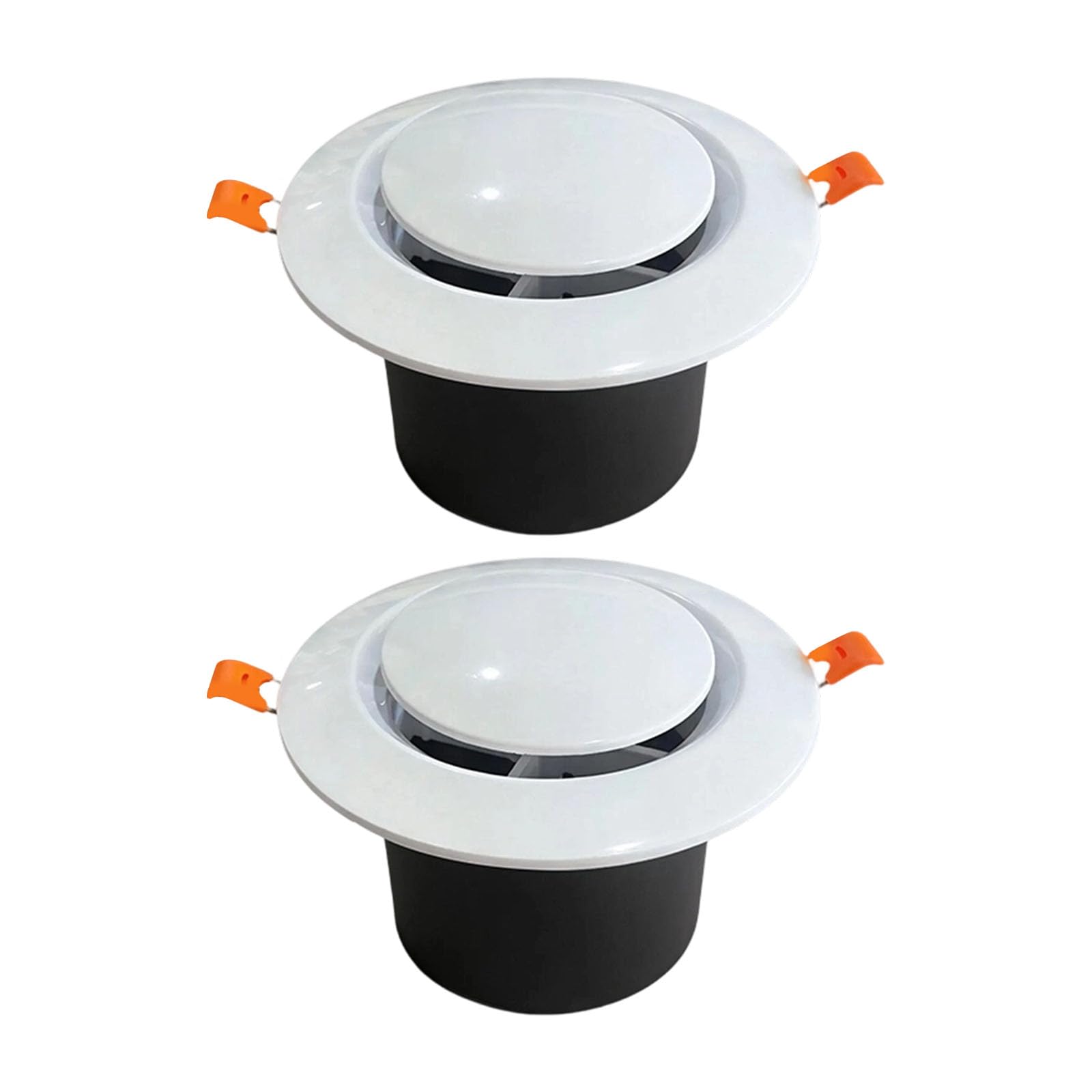 Osniyaw Disc Modern Round Ventilation Grille With 7.3 Cm Opening, Suitable For Ceilings And Wall Applications In Residential And Commercial Premises