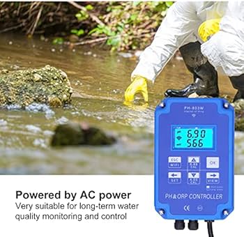Amazon.com: PH‑803W WiFi 2 in1 ORP PH Controller Continuous