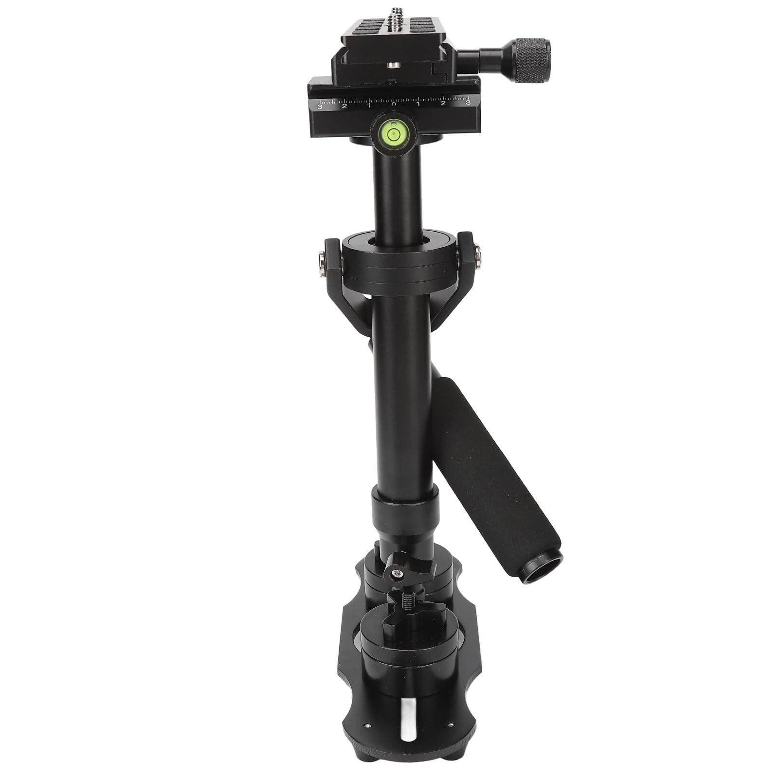 Yctze Estabilizador de Cámara de Vídeo de : Estabilizador de Mano SLR con Absorción de Golpes Antivibración, Panorámica de 360 ​​Grados, Aleación de Aluminio Ligera, Compatible con Teléfonos Móviles,
