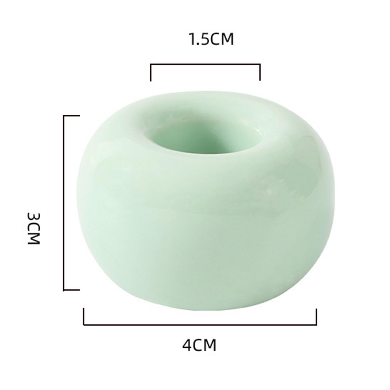 Tacarlha Lot de 2 supports de brosse à dents en céramique de style Tacarlha Lot de 2 supports de brosse à dents en céramique de style