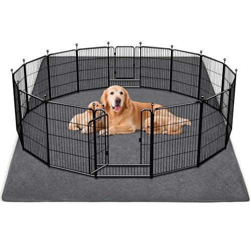 Image of 1 Pack Extra Large Washable Pee Pads for Dogs 72 inchx72 inch Reusable Dog Mat for Floor Non-Slip Waterproof Pee Pads for Dogs Fast Absorbent Pet Whelping Pads Puppy Playpen Mat for Incontinence, Housebreak