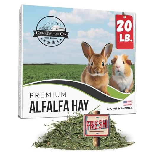 Premium Organic Alfalfa Hay for Small Pets