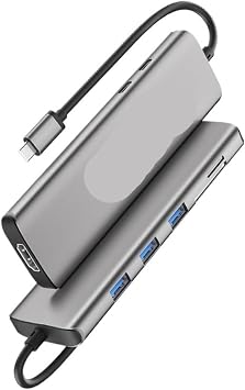 8 1 USB TY>pe C  100W PD  4K HDMI SD/TF
