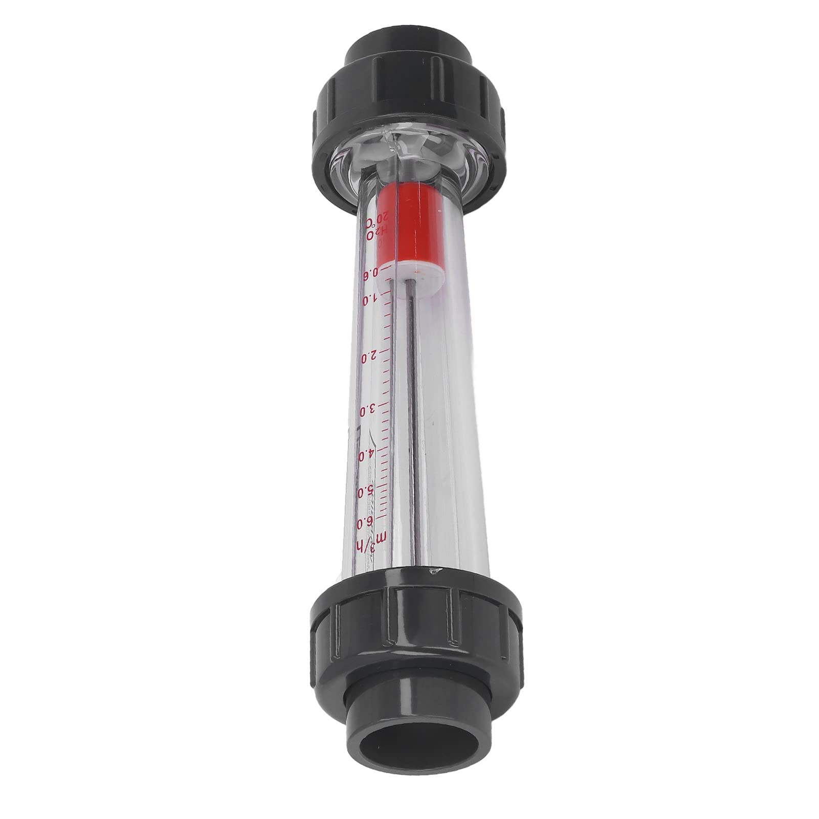 0,6‑6 M³/h Misuratore di Portata per Acqua con Misuratore di Portata in Plastica con Galleggiante in ABS per Tubo DN32 da 40 Mm