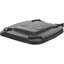 Garbage Bin Lid Replacement 30L Plastic Wheelie Bin Cover Easy to Maintain for Home and Garden