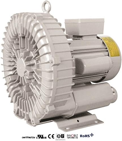 Pacific Regenerative Blower PB-201 (HRB-201), Ring, Side channel, Vacuum Pressure Blowers