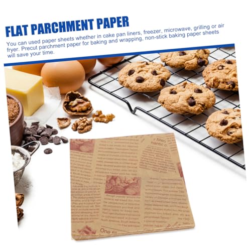 Papier sulfurisé de cuisson 200 feuilles pour protéger vos gâteaux et biscuits - 6