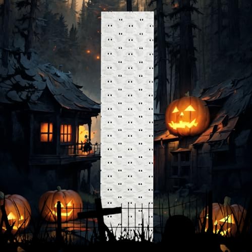 Mantel de Halloween antimanchas para proteger mesas de madera 8