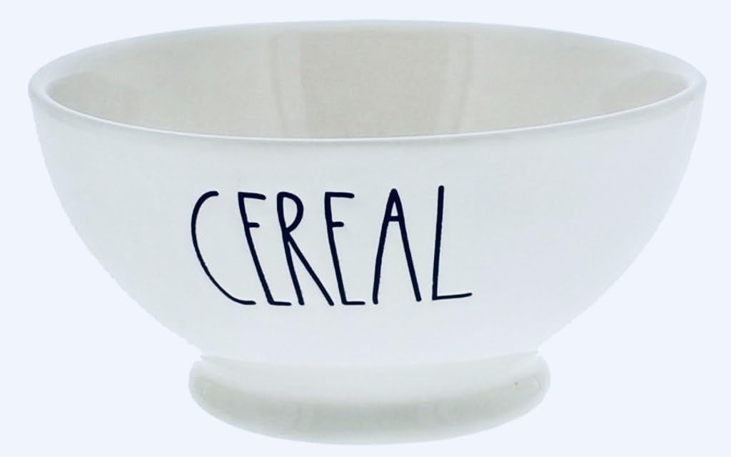 Rae Dunn Artisan Collection by Magenta Dishwasher Safe Bowl (5.75" Diameter x 3" Deep) Cereal