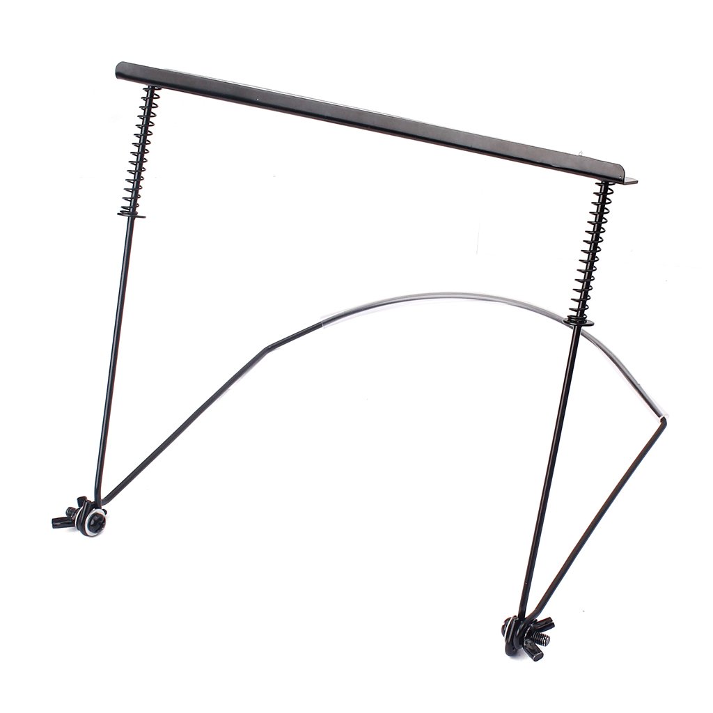 Alnicov Supporto per armonica Supporto per collo Supporto per armoniche a 24 fori Nero