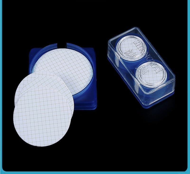 Filtro a membrana a griglia MCE diametro 25mm -60mm membrana a griglia in estere di cellulosa misto membrana for microfiltrazione(25mm 0.8um 100 Pcs)
