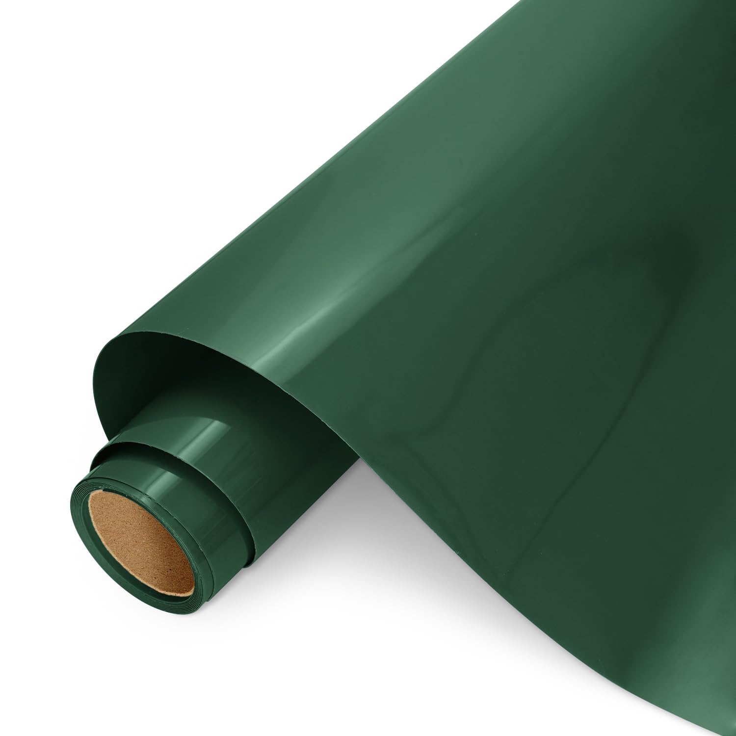 AMAZINGHOME Dark Green Heat Transfer Vinyl Roll - 30.5 cm x 400cm, Premium Iron On Vinyl for Fabric, Compatible with All Cutting Machines, HTV for Clothing, Bags, Home Decor — image 1