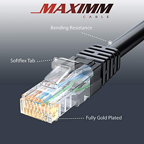 Cable Ethernet Maximm Cat 6 UTP 0.6 ft (20 unidades) miniatura 6
