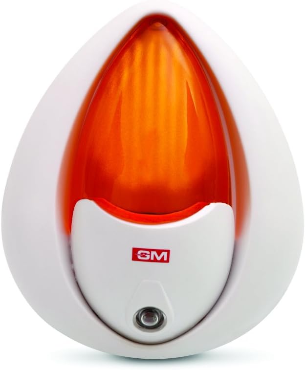 GM 3030 Sensor LED Night Lamp with Auto Sensing Device (Pack of 2, Orange)