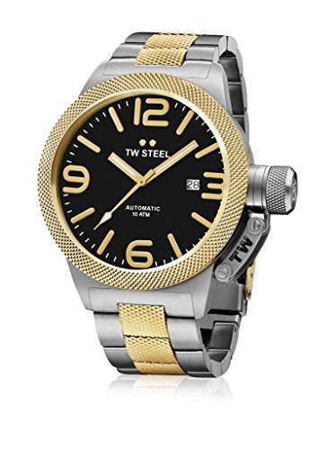 TW Steel Reloj analogico para Hombre de Cuarzo con Correa en Acero Inoxidable CB45u00a0u00a0