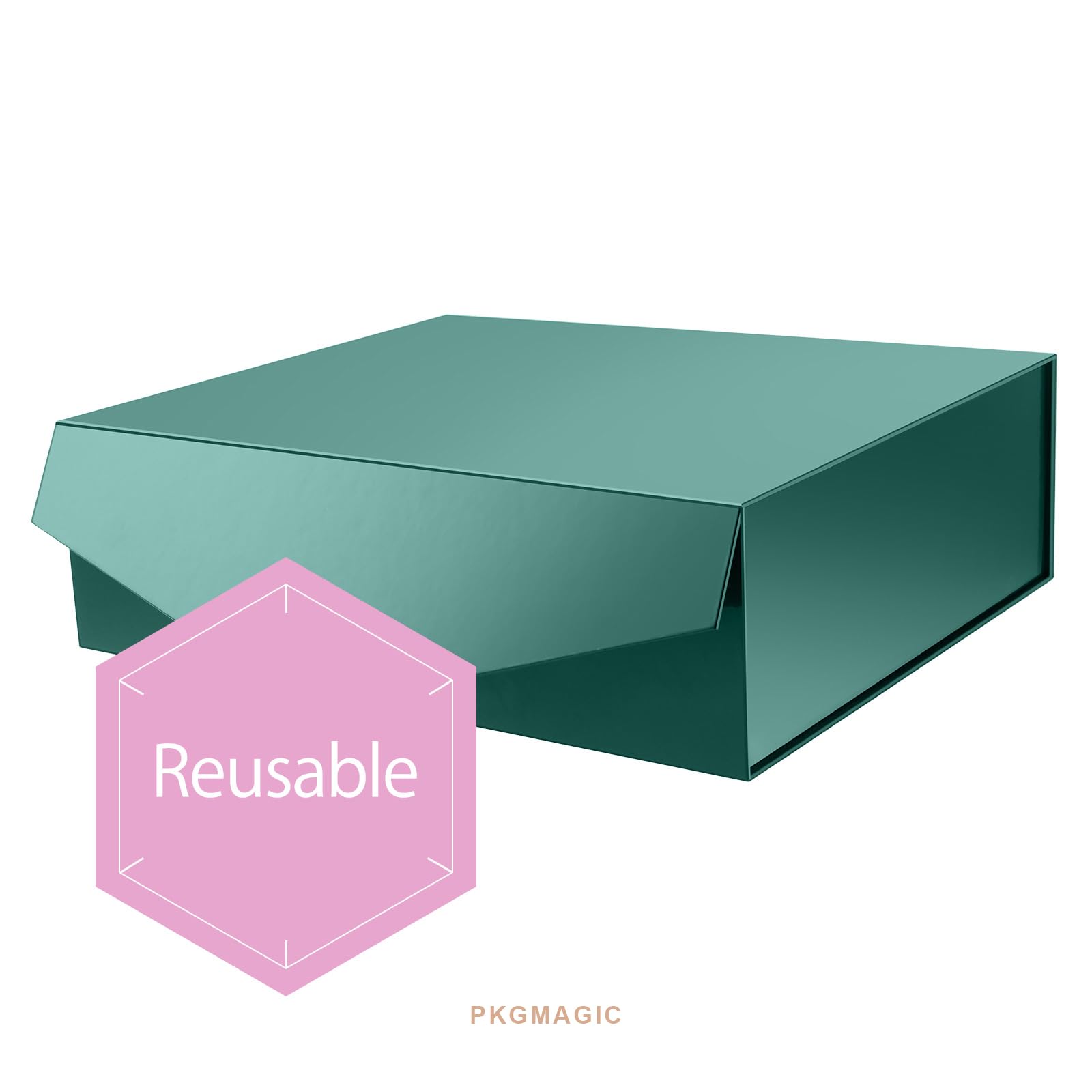 PKGMAGIC Boîte Cadeau Extra Large 43,2 X 36,8 X 14 CM | FindTheDeal