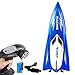WangX Super charge modèle aviron de commande bateau jouet en bateau rapide de la télécommande sans fil haute vitesse à distance adulte jouet électrique garçon chute à haute vitesse simulation résistan